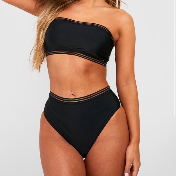 New Bathing suit - 2 piece high waisted bikini set - Picture 1 of 3